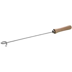 Universalwender Edelstahl Kreisgabel - Fleischhaken - Pig Tail