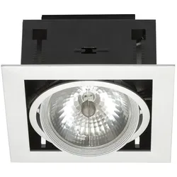 Licht-Erlebnisse Moderner Spotstrahler DOWNLIGHT in Weiß