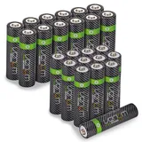 Venom Wiederaufladbare Hochleistungsbatterie AA 2100 mAh 12 St.
