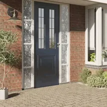 vidaXL Fensterfolien 2 Stk. Matt Blumenmuster PVC