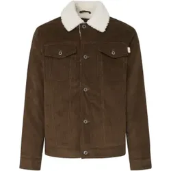 Pepe Jeans für Herren. PM403035 Braune Thris-Jacke (XXL), Lässig, Baumwolle