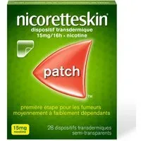 Nicoretteskin® 15 mg/16 h Pansement Transdermal 28 pc(s)