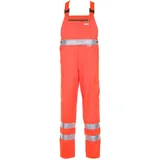 Planam Warnschutz Latzhose uni orange