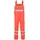 Planam Warnschutz Latzhose uni orange