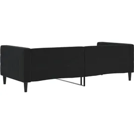 vidaXL Tagesbett 90 x 190 cm Schwarz