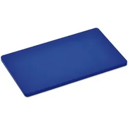 Giesser Kunststoff-Schneidebrett, 50 cm, Für sicheres und schonendes Schneiden, Farbe: blau
