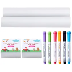 VEVOR Kindertafel Staffelei Zubehör-Set Kreide Marker Papierrollen 32-teilig