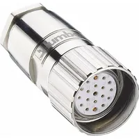 Lumberg Automation Sensor-/Aktor-Steckverbinder, unkonfektioniert M23 Kupplung, gerade Polzahl Sensoren: