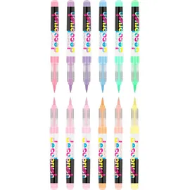 KARIN decobrush Pinselstift 12 St. mehrfarbig