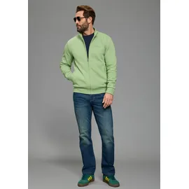 MAN'S WORLD Sweatjacke Herren Grün/Grün 3XL