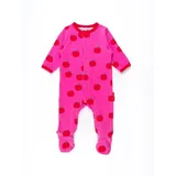 Toby Tiger Schlafanzug mit Apfel Print in rosa | Gr.: 68