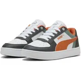 Puma Caven 2.0 Block JR Sneaker, Green Moon-Maple Syrup White, 38.5