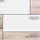 Forte Skive 124,9 x 95,9 x 41,3 cm Sandeiche / Weiß