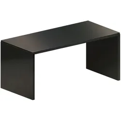 Zeus Big Irony Schreibtisch, 160 x 75 cm, schwarz