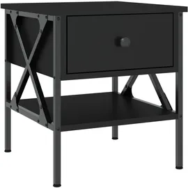 vidaXL Nachtschrank 40 x 42 x 45 cm Schwarz