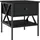 vidaXL Nachtschrank 40 x 42 x 45 cm Schwarz