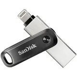 SanDisk iXpand Go 256 GB schwarz/silber USB 3.0