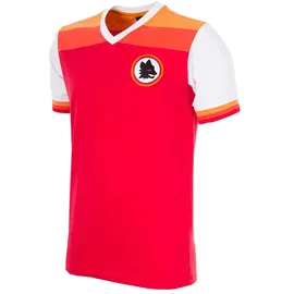 AS Roma Retro Fußballtrikot 1978/79 rot Herren Gr. L