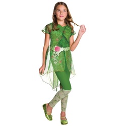 Rubie ́s Kostüm DC Superhero Girls Poison Ivy Kostüm für Kinder, Hochwertiges Kostüm der Superheldin aus der Animationsserie grün 116