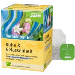 Salus Bachblüten Tee Ruhe & Gelassenheit  15 St Filterbeutel