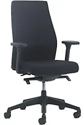 euroseats Bürostuhl Torino Stoff Schwarz
