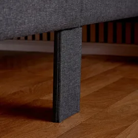 Homestyle4u Polsterbett 140x200 cm, Schlafzimmer, Betten, Polsterbetten