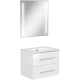 Fackelmann B.perfekt, weiß, mit Spiegel,.. - weiss