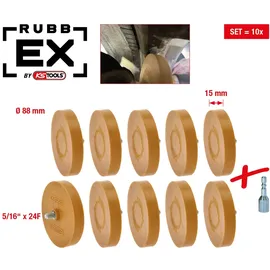 KS Tools Gummi-Radierteller 88 mm 10 Stück