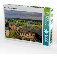 Calvendo Blick auf Trier und die Mosel (Puzzle)