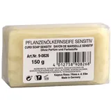 Corvus A600392 - Kappus Riesa, Pflanzenöl-Kernseife Sensitiv (ohne Parfüm und Farbstoffe) 150 g