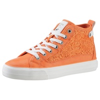 MUSTANG Damen High-Top Sneaker orange,