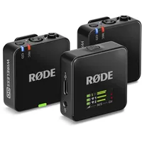 RØDE Microphones RØDE Wireless GO (Gen 3) – Kompakter kabelloser Mikrofon – Kristallklarer Klang, 32-Bit Float Aufnahme, automatische Pegelregelung, für Telefone, Kameras und Computer, Schwarz