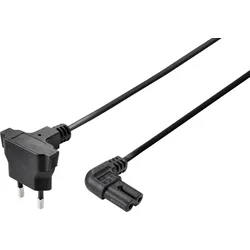 Sygonix SY-5043506 Strom Netzkabel Schwarz 5.00 m