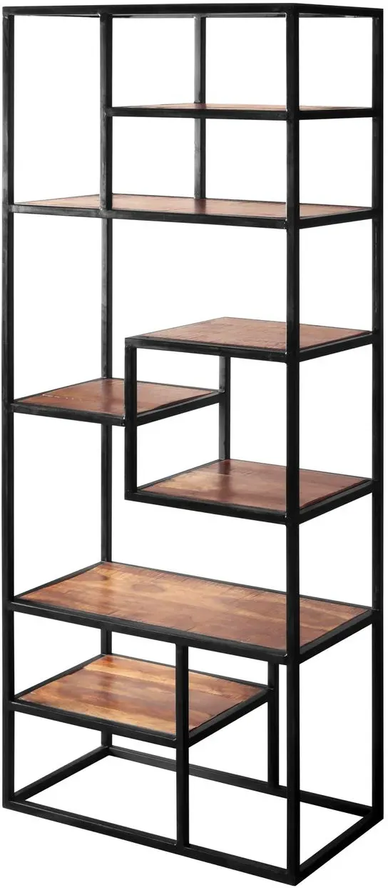 WOLFMÖBEL Regal Spring Holz Braun Akazie