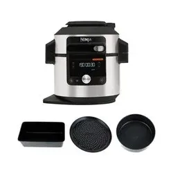 Ninja Multikocher + Back-Kit Set  12-in-1-Gerät  60% Energiekosten sparen  12 Garfunktionen  einfache Bedienung  OL650EUKITEU