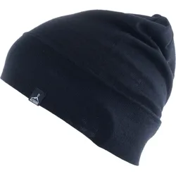 Wintermütze Motion Fein Strickmütze Unisex Beanie Mütze 100% Merino Wolle schwarz No Size