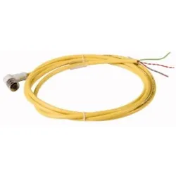 Eaton 136263 Verbindungsleitung, 3p, AC, Kupplung M12 gewinkelt, Ende offen, L=5m CSAR3F3CY2205