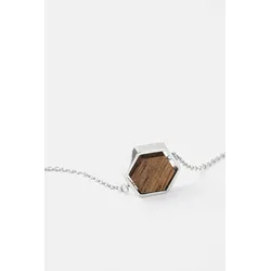 KERBHOLZ - NECKLACE - HEXA - silber