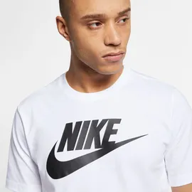 Nike Sportswear T-Shirt Herren 101 white/black S