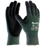 Atg Schnittschutzhandschuhe MaxiFlex® CutTM 34-8743 Gr.10 grün/schwarz EN 388 PSA II