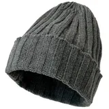Elara Beanie Elara Damen Kaschmir mütze (1-St) grau