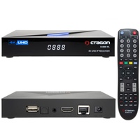 OCTAGON SX888 WL V2 (Version 2) 4K UHD E2 Linux Smart TV Receiver, Multiboot SW: Define OS + E2 Linux, WiFi WLAN, Sat to IP, YouTube, Mediathek, Web-Radio, HD, HDMI, Multiroom, 1GB RAM, 4GB Flash