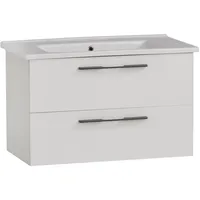 Schildmeyer Waschtisch Maxim 85 cm, 701860, weiß matt