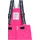 KILLTEC first instinct by killtec Kinder Skihose/Funktionshose mit Trägern und Schneefang FISW 48 MNS SKI PNTS, neon pink, 86/92,