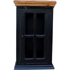SIT Möbel Hängevitrine Corsica 44 x 20 x 70 cm Schwarz