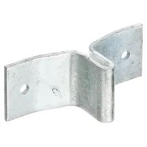 GAH Alberts Alberts 843663 Lasche für Zaunpfosten aus T-Profil | feuerverzinkt | 148 x 40 mm | 10er Set