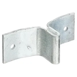 GAH Alberts Alberts 843663 Lasche für Zaunpfosten aus T-Profil | feuerverzinkt | 148 x 40 mm | 10er Set