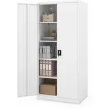 Jan Nowak Aktenschrank 195 x 90 x 60 cm Weiß
