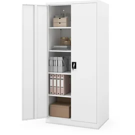 Jan Nowak Aktenschrank 195 x 90 x 60 cm Weiß