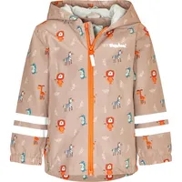 Playshoes Regenjacke Wildtiere Braun 80